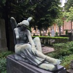 Headstone in Zagreb's Mirogoj cemetery 