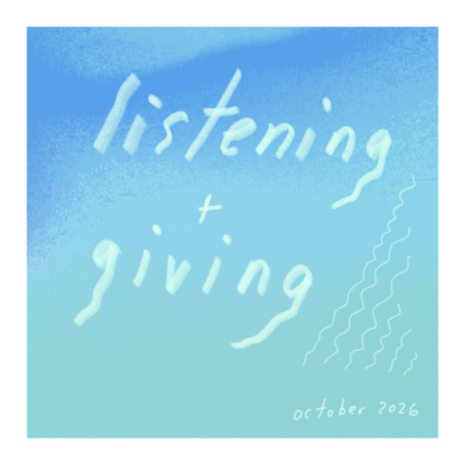 listening + giving october 2026